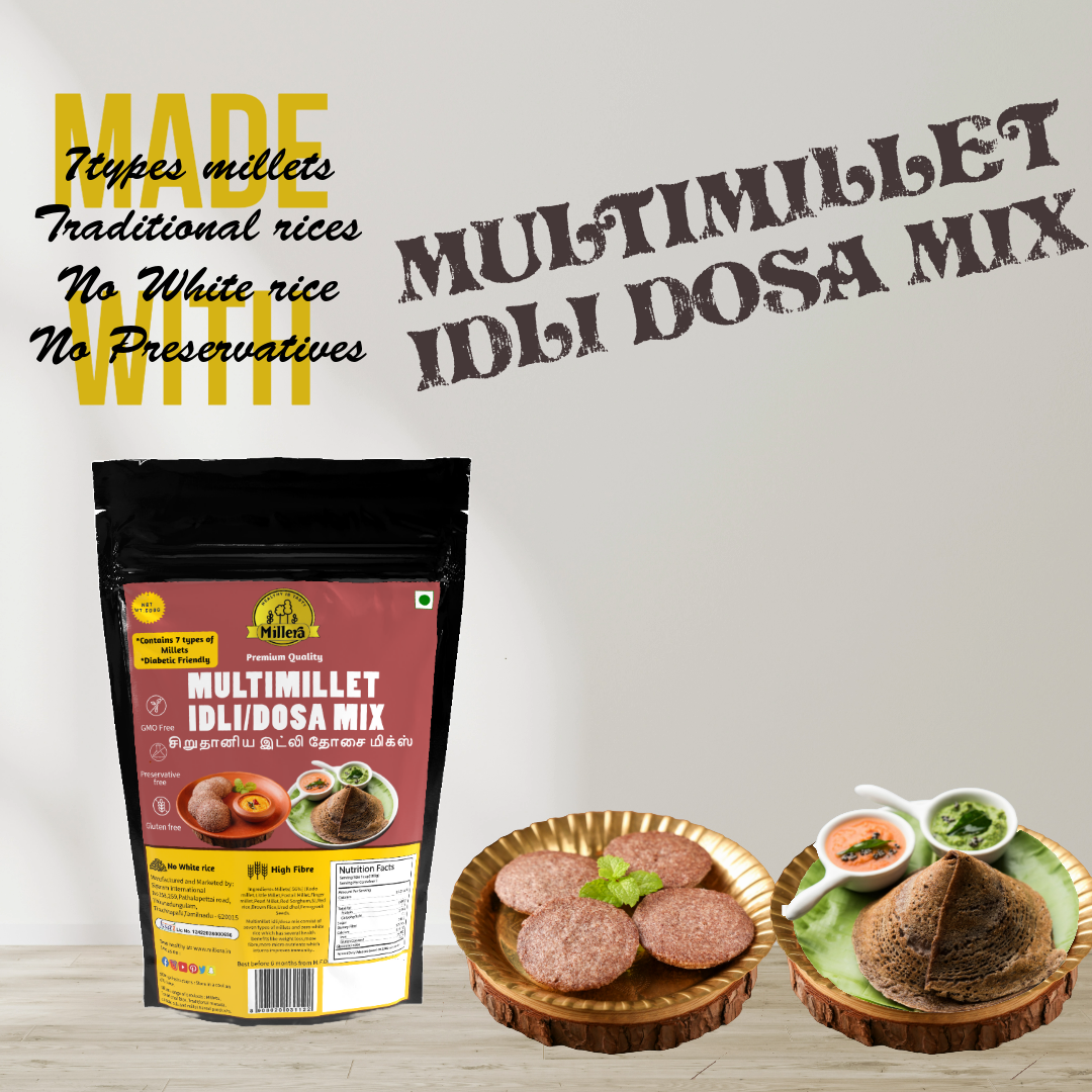 Instant millet Idli Dosa Mixes