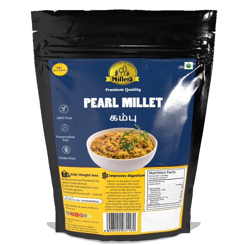 Pearl Millet (Bajra , Kambu ) 500g